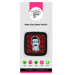 Ted Lasso Believe Embroidered Hook & Loop Patch for Forge Bros Caps