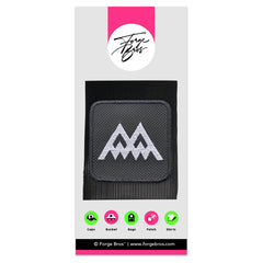 Twin Peaks Embroidered Hat Trucker Mesh Black White David Lynch