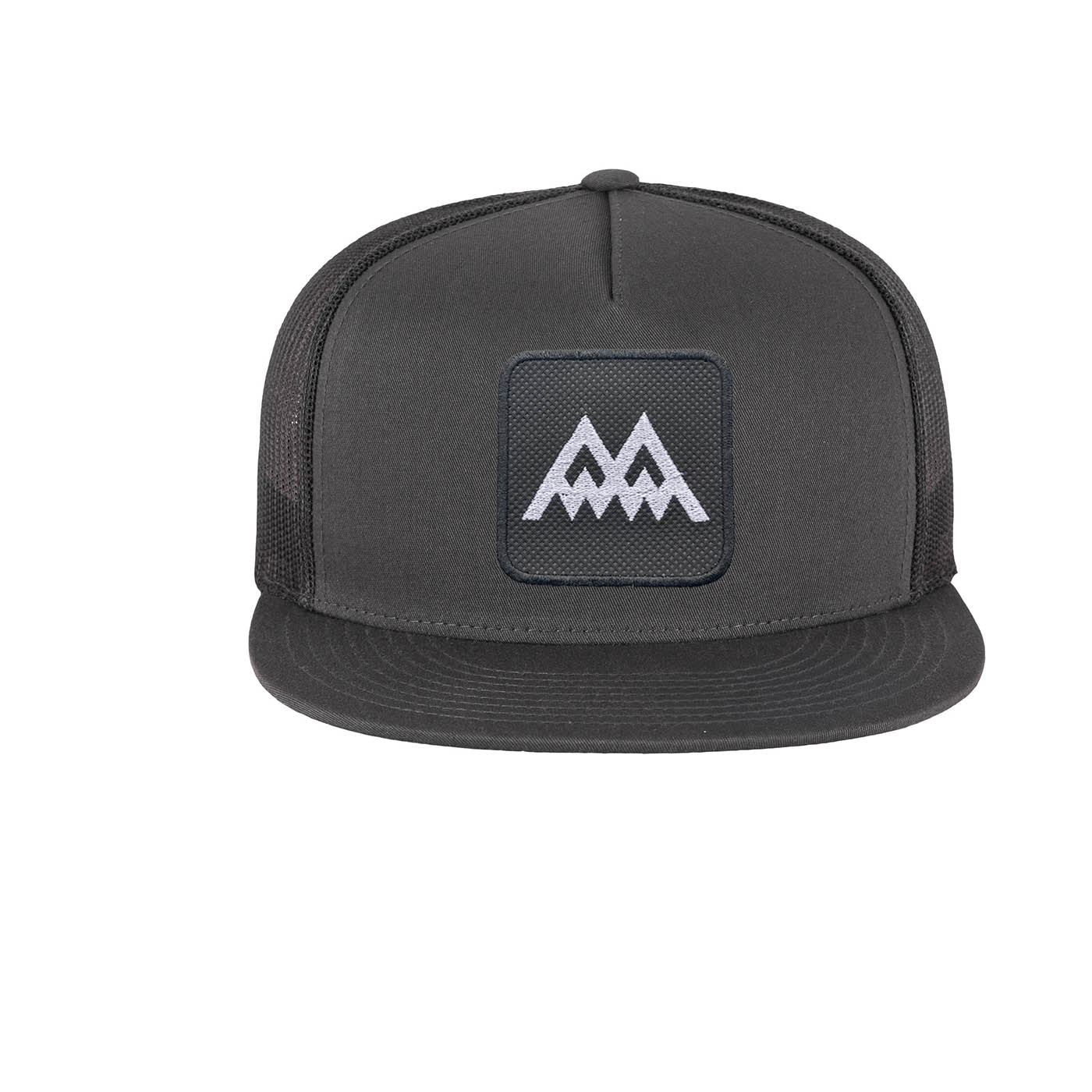Twin Peaks Embroidered Hat Trucker Mesh Black Grey David Lynch