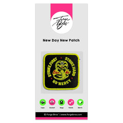 Cobra Kai Embroidered Hook & Loop Removable Patch for Forge Bros Caps