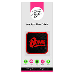 Bowie Embroidered Hook & Loop Removable for Forge Bros Caps