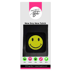 Happy Emoji Embroidered Hook & Loop Patch for Forge Bros Caps