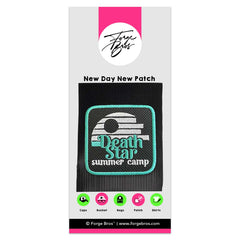 Death Star Embroidered Hook & Loop Removable Patch for Forge Bros Caps