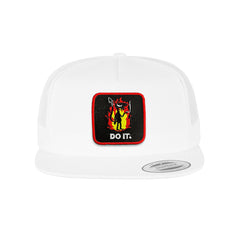 Do It Trucker Hat Embroidered Sarcastic Snapback Trucker Cap Black, White, Grey