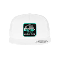 Death Star Trucker Hat Embroidered Snapback Trucker Cap Black, White, Grey