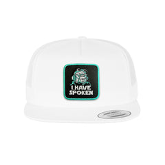 I have Spoken Trucker Hat Embroidered Kuill Mando Snapback Trucker Cap Black, White, Grey