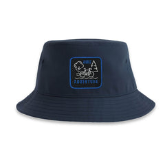 Bike Adventure Bucket Hat Embroidered Patch