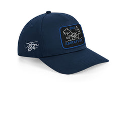 Bike Adventure Embroidered Patch Baseball Cap Urbanwear 5 Pannel Snapback