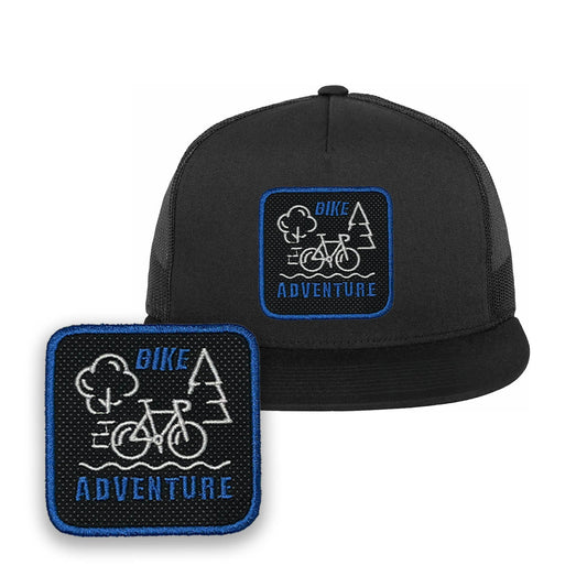 Bike Adventure Embroidered Baseball Cap