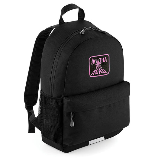 Backpack with Agatha Down The Road Embroidered Patch