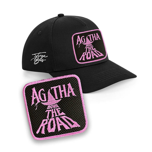 Agatha Down The Road Embroidered Baseball Hat by Forge Bros – For Movie Fans and Casual Wear