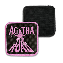 Agatha Witch Embroidered Hook & Loop Removable Patch for Forge Bros Caps