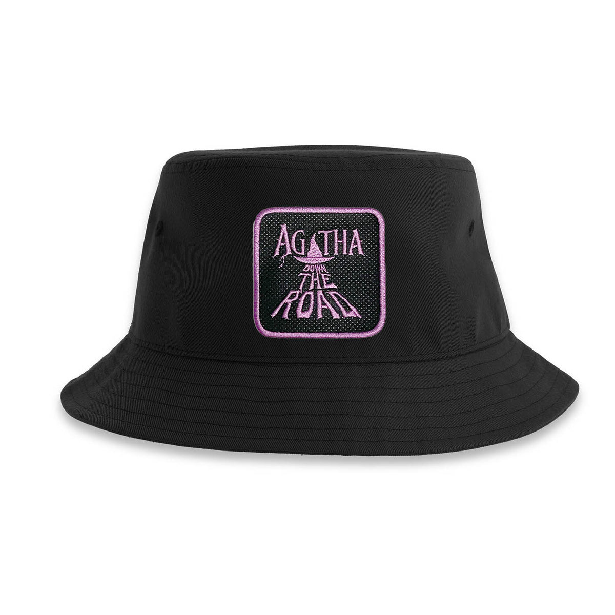 Agatha Harkness Bucket Hat Embroidered Patch black