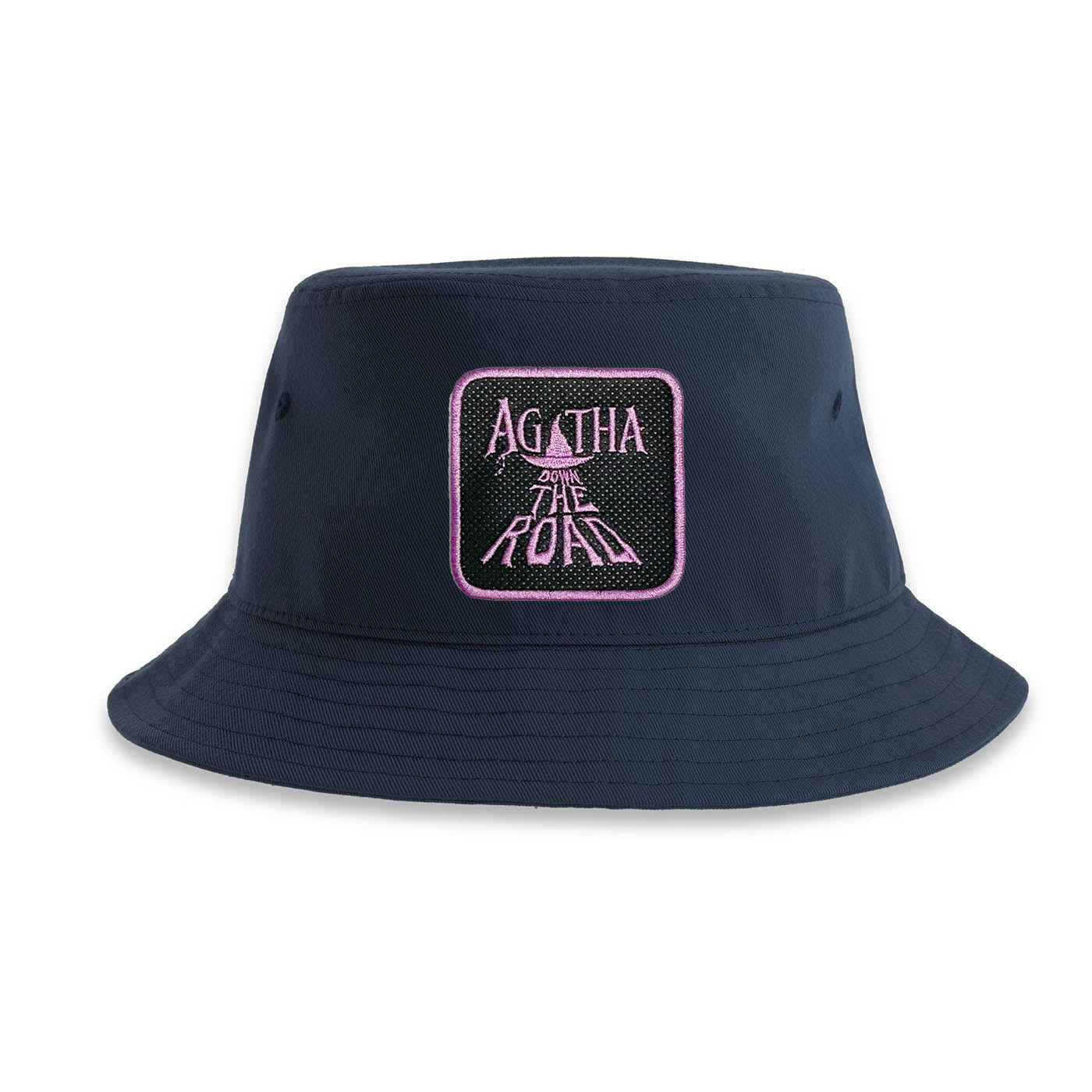 Agatha Harkness Bucket Hat Embroidered Patch Blue