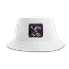 Agatha Harkness Bucket Hat Embroidered Patch White