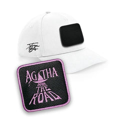 Agatha Down The Road White Cap Embroidered Patch Movie Hat