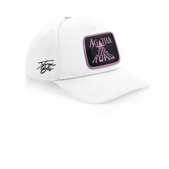 Agatha Down The Road White Cap Embroidered Patch Movie Hat