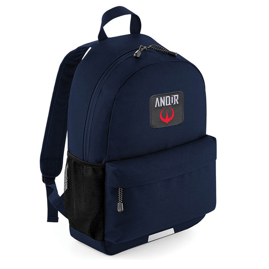 Backpack Andor Embroidered Patch Blue