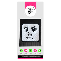 Backpack Anime Kawaii Face Embroidered Patch