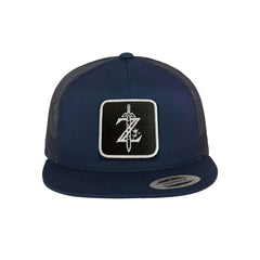 Zelda Trucker Hat Embroidered Velcro Adventure Snapback Trucker Cap Black, White, Grey