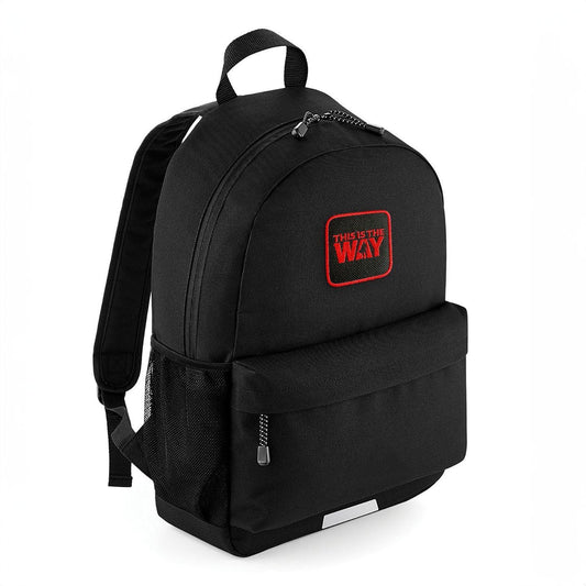 Backpack with Mando Thi Is The Way Embroidered Patch - Forge Bros