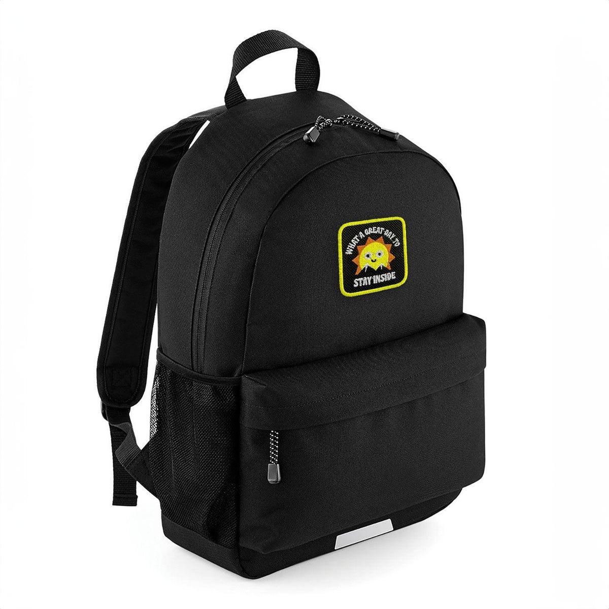 Backpack with Sarcastic Great Day Embroidered Patch - Forge Bros