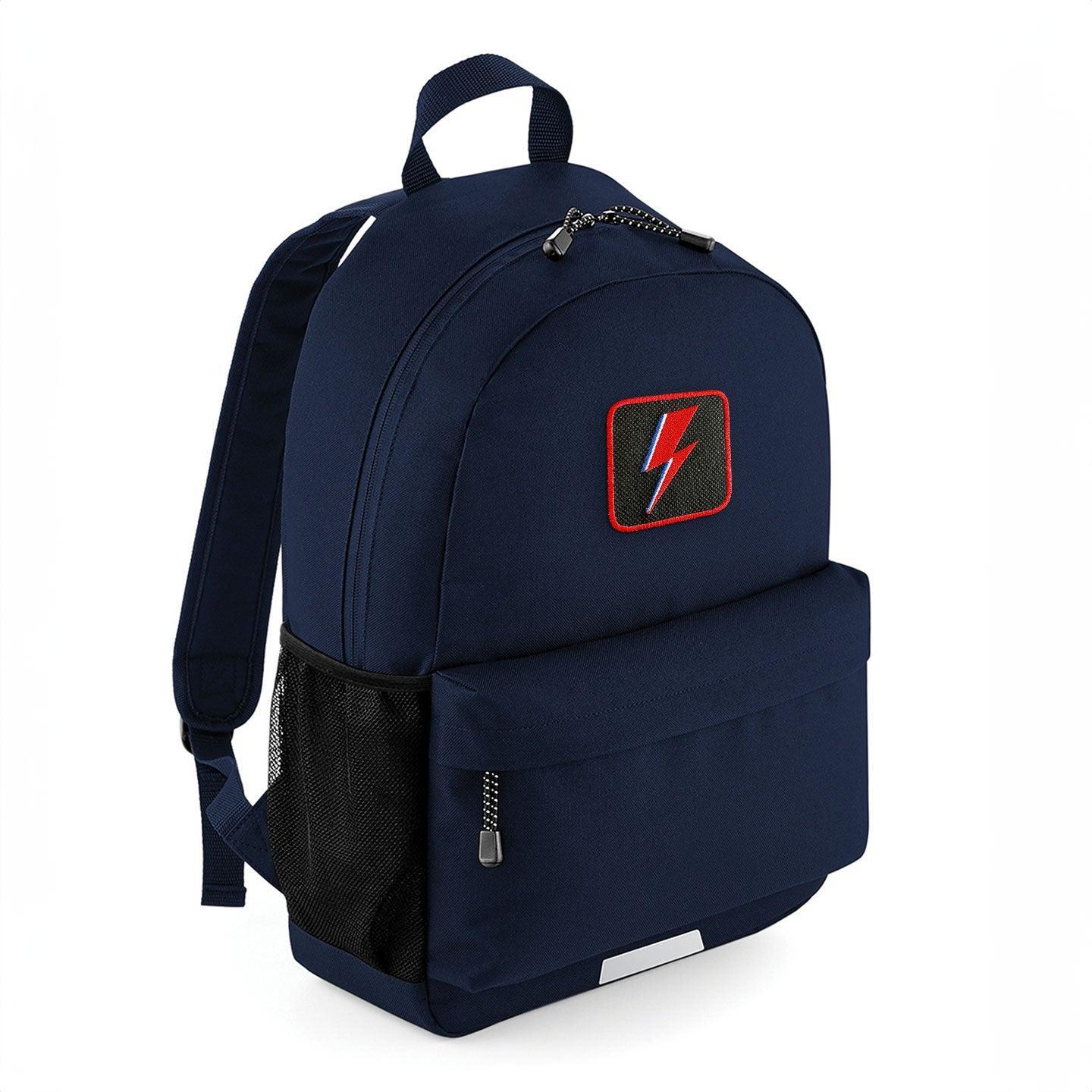 Backpack with Bowie Flash Embroidered Patch - Forge Bros