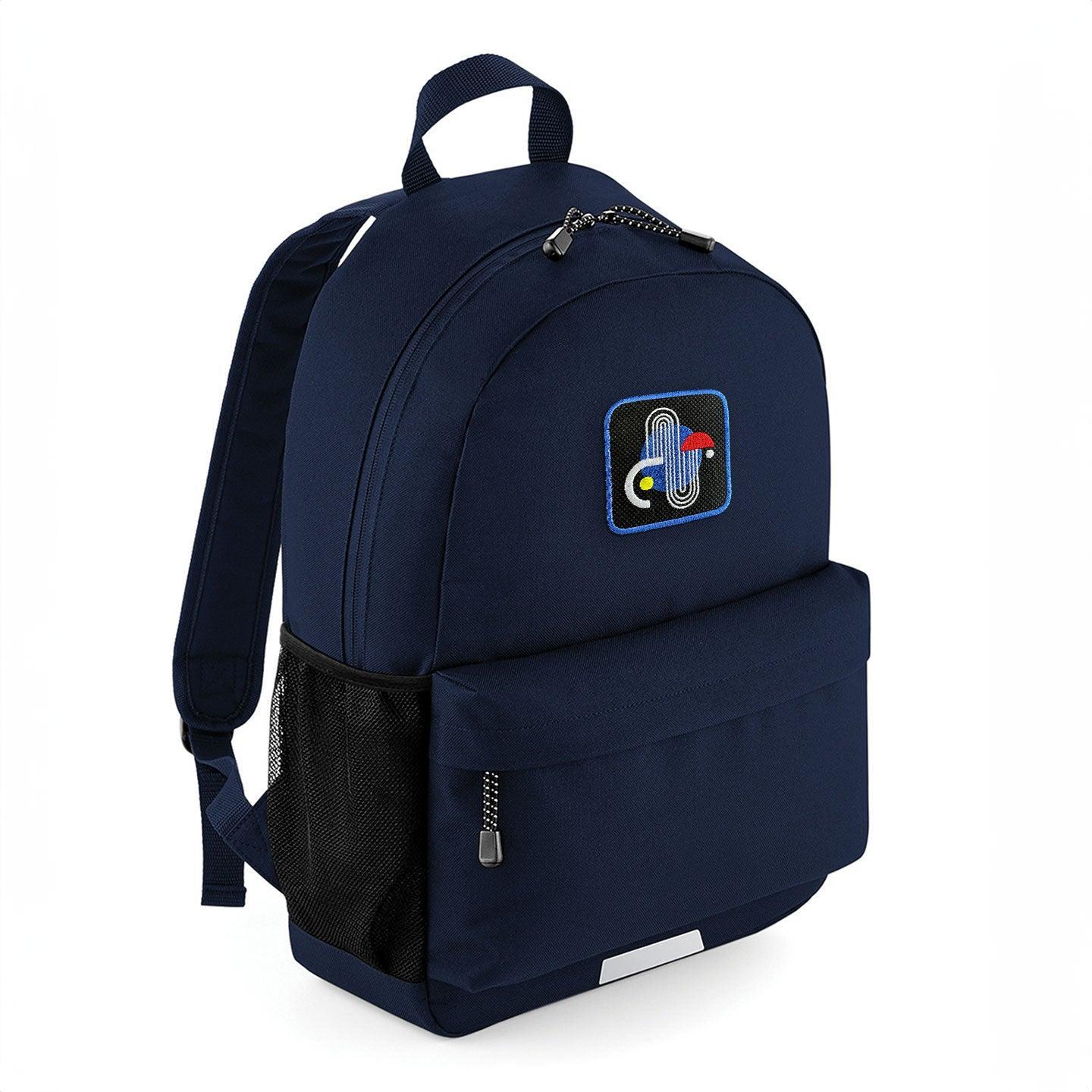 Backpack with Bauhause Art Embroidered Patch - Forge Bros