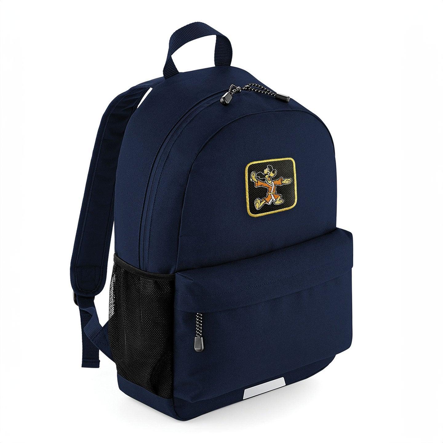 Backpack with Hong Kong Phoney Embroidered Patch - Forge Bros