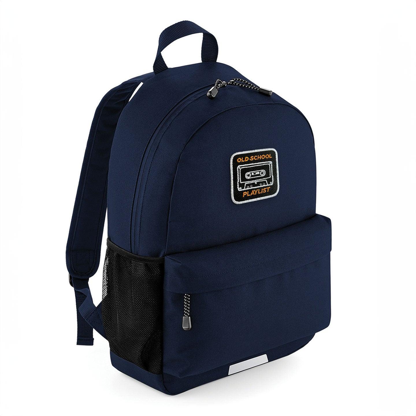 Backpack with Old School Tape Embroidered Patch - Forge Bros