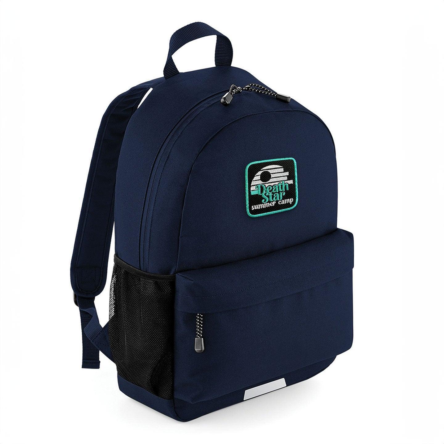 Backpack with Death Star Embroidered Patch - Forge Bros