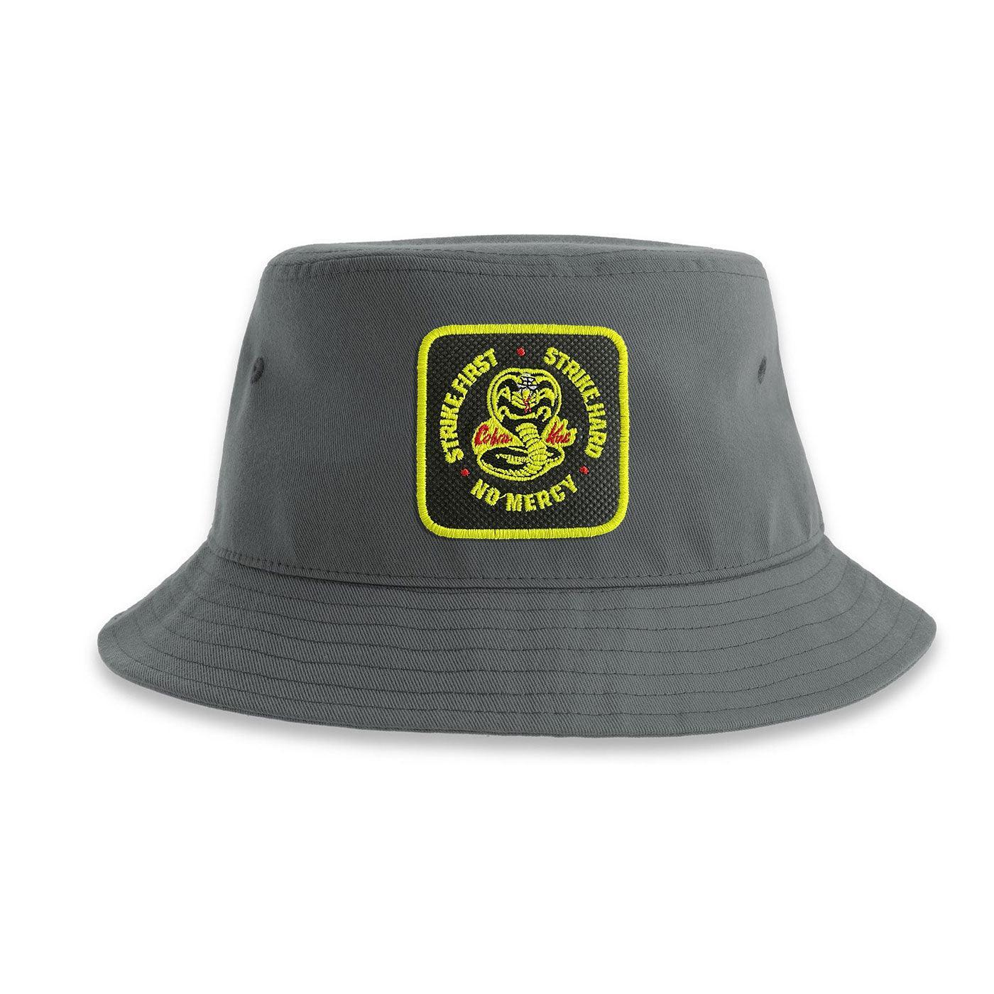 Cobra Kai Strike Hard Bucket Hat Embroidered Patch - Forge Bros