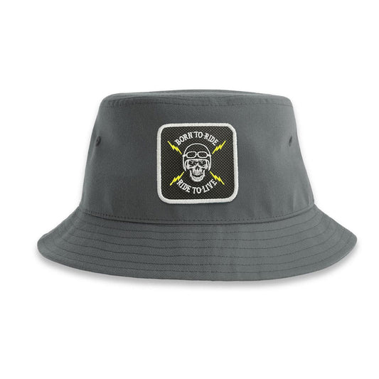 Biking Born To Ride Bucket Hat Embroidered Patch - Forge Bros