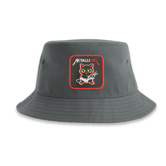 Heavy Metal Cat Bucket Hat Embroidered Patch - Forge Bros