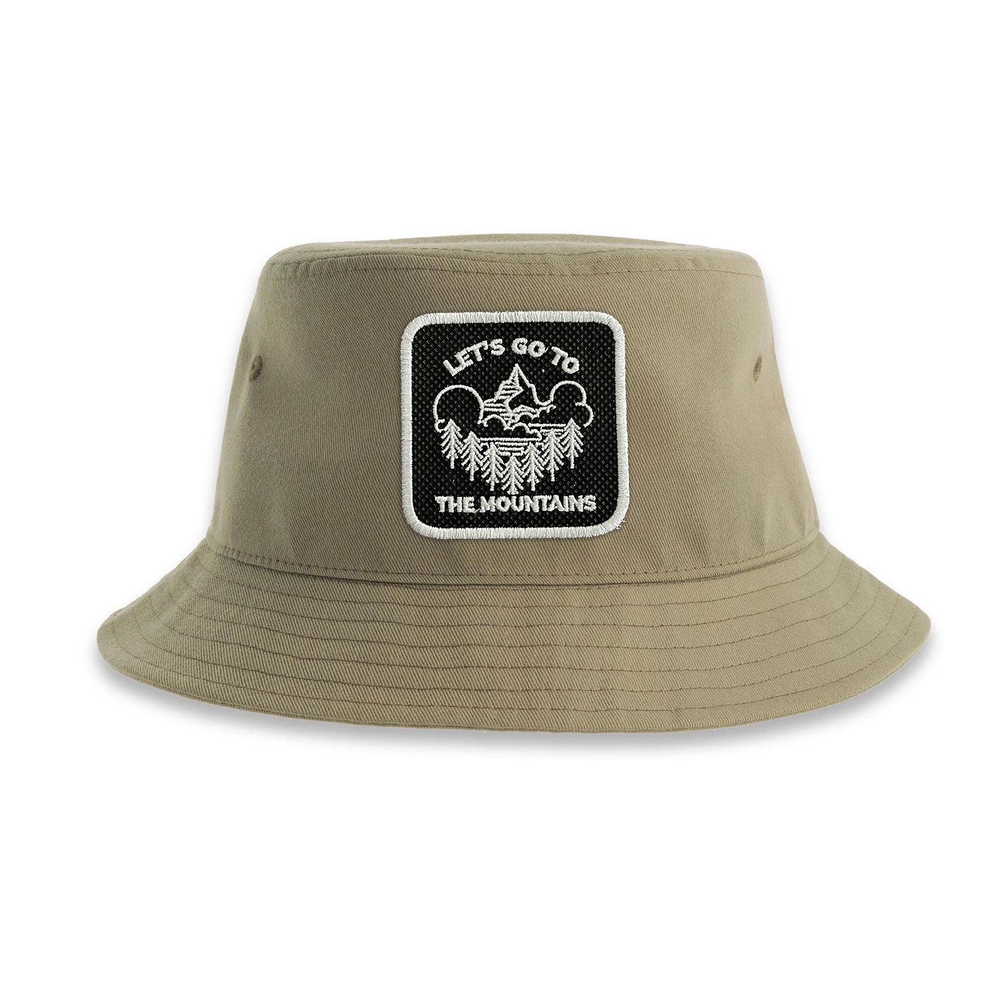 Mountains Outdoor Bucket Hat Embroidered Patch - Forge Bros