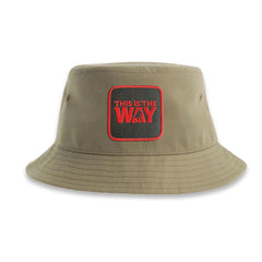 This is The Way Bucket Hat Embroidered Patch - Forge Bros