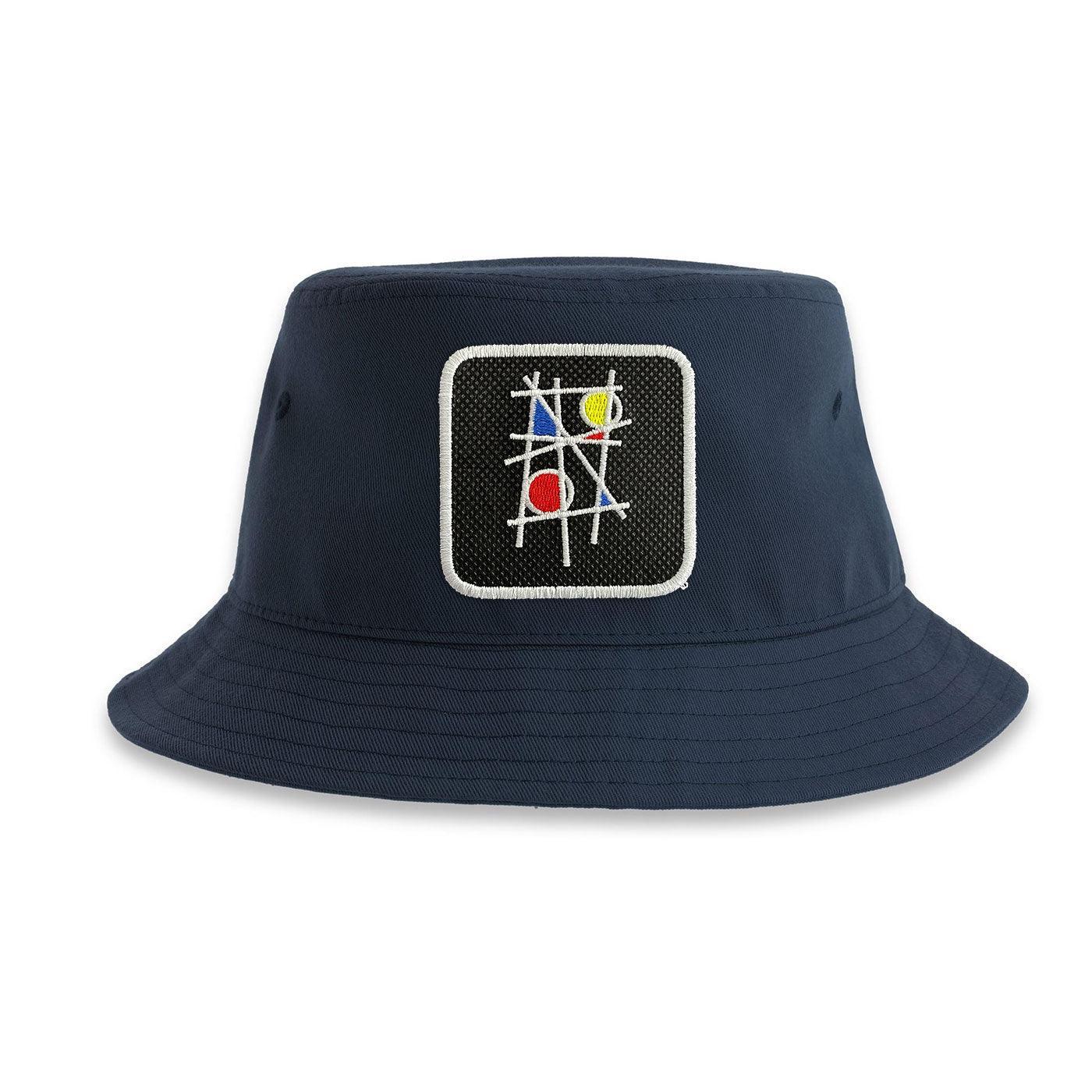 Mondrian Art Bucket Hat Embroidered Patch - Forge Bros