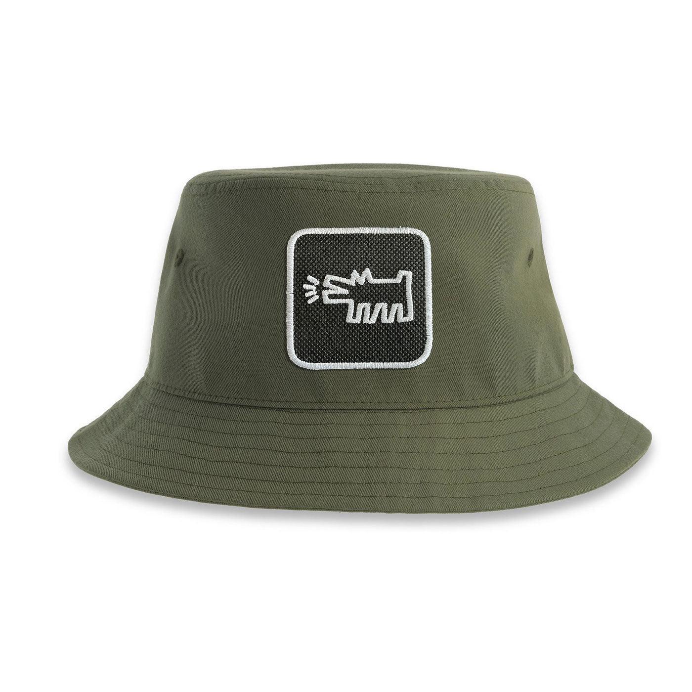 Dog Barking Bucket Hat Embroidered Patch - Forge Bros