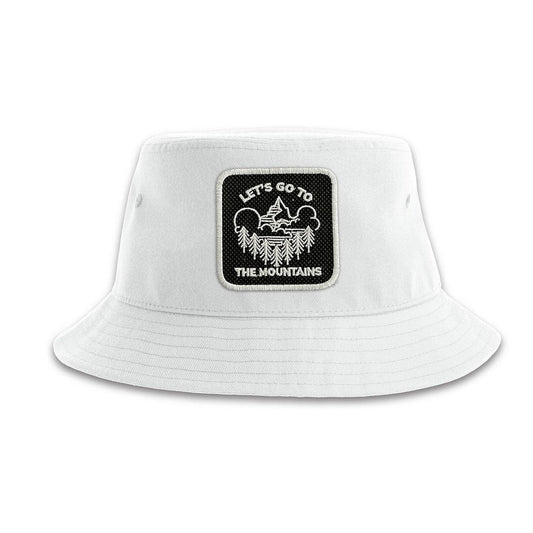 Mountains Outdoor Bucket Hat Embroidered Patch - Forge Bros