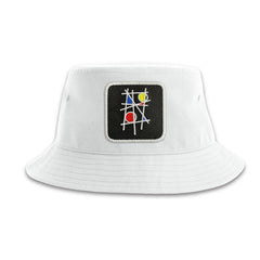 Mondrian Art Bucket Hat Embroidered Patch - Forge Bros