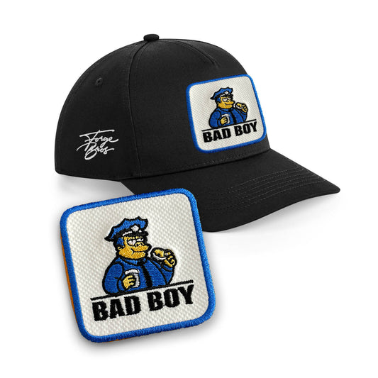 Chief Wiggum Embroidered Patch Baseball Cap Urbanwear 5 Pannel Snapback