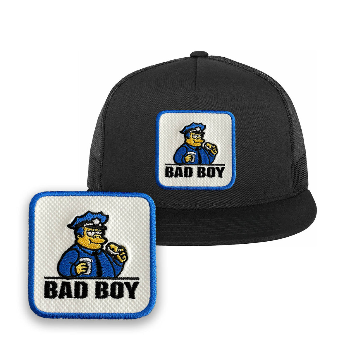 Chief Wiggum Embroidered Baseball Cap by Forge Bros