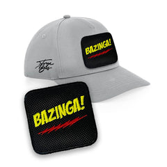 Bazinga Embroidered Patch Baseball Cap Urbanwear 5 Pannel Snapback