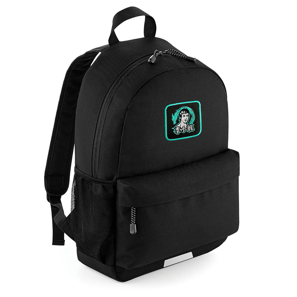 Backpack with Bruce Lee Nostalgia Embroidered Patch