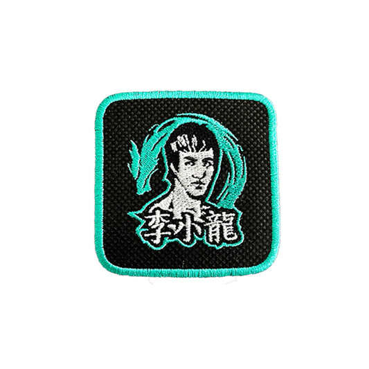 Backpack with Bruce Lee Nostalgia Embroidered Patch