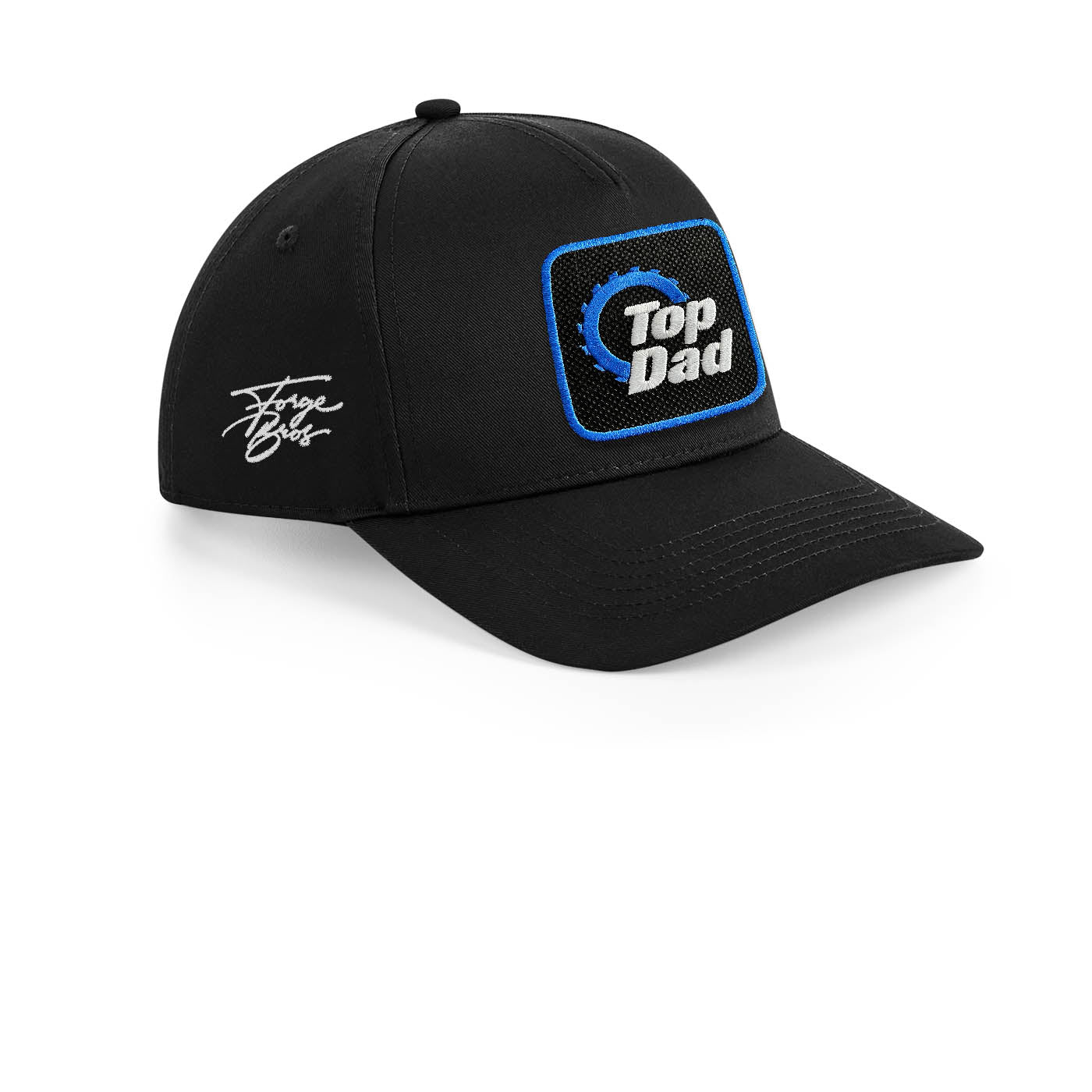 Top Dad Cap Embroidered Patch Birthday Hat Black