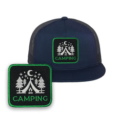 Camping Embroidered Outdoor Hat Baseball Cap