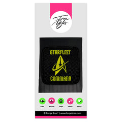 Starfleet Command Embroidered Hook & Loop Removable Patch