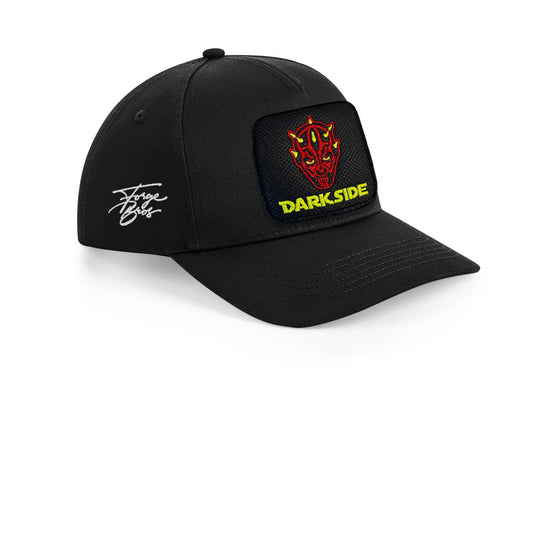 Darth Maul Dark Side Embroidered Black Baseball Cap by Forge Bros