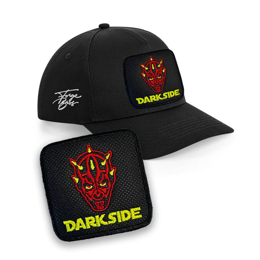 Darth Maul Dark Side Embroidered Black Baseball Cap by Forge Bros